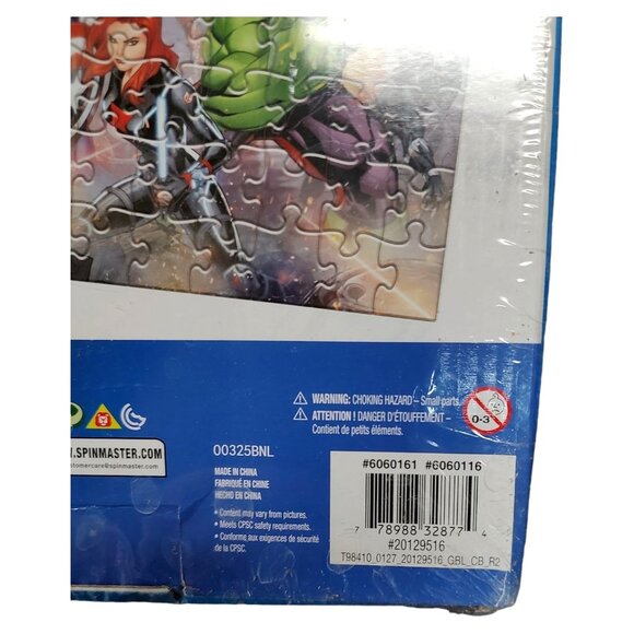 Marvel Avengers Jumbo Playing Cards Dominoes & Puzzle Set Kids Entertainment - Picture 5 of 5